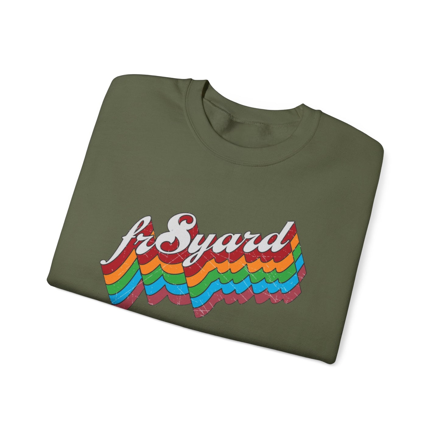 FR8yard Rainbow Crewneck
