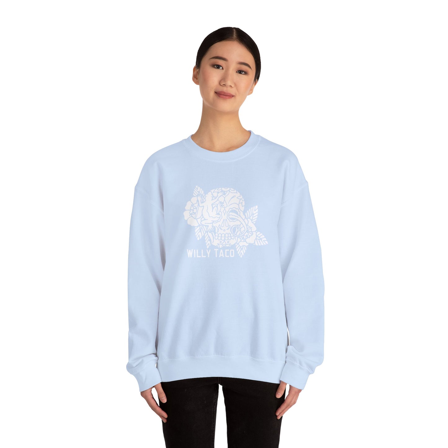 Willy Taco Sugar Skull Crewneck