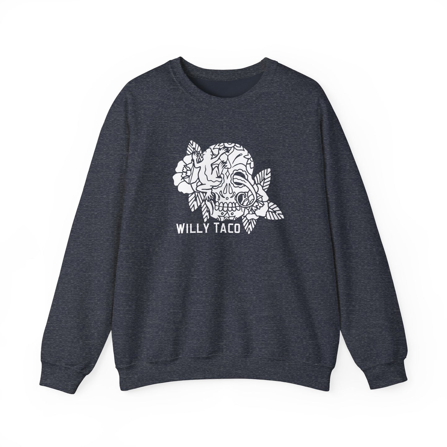 Willy Taco Sugar Skull Crewneck