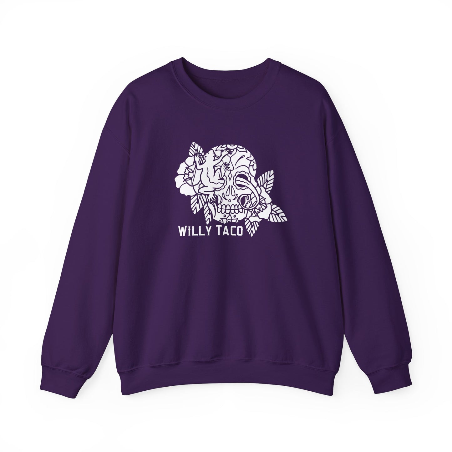 Willy Taco Sugar Skull Crewneck