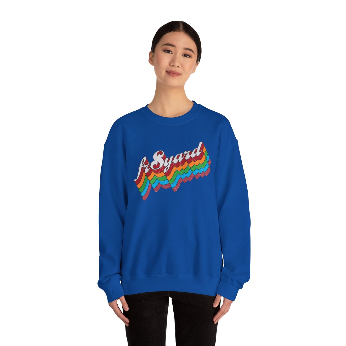 FR8yard Rainbow Crewneck