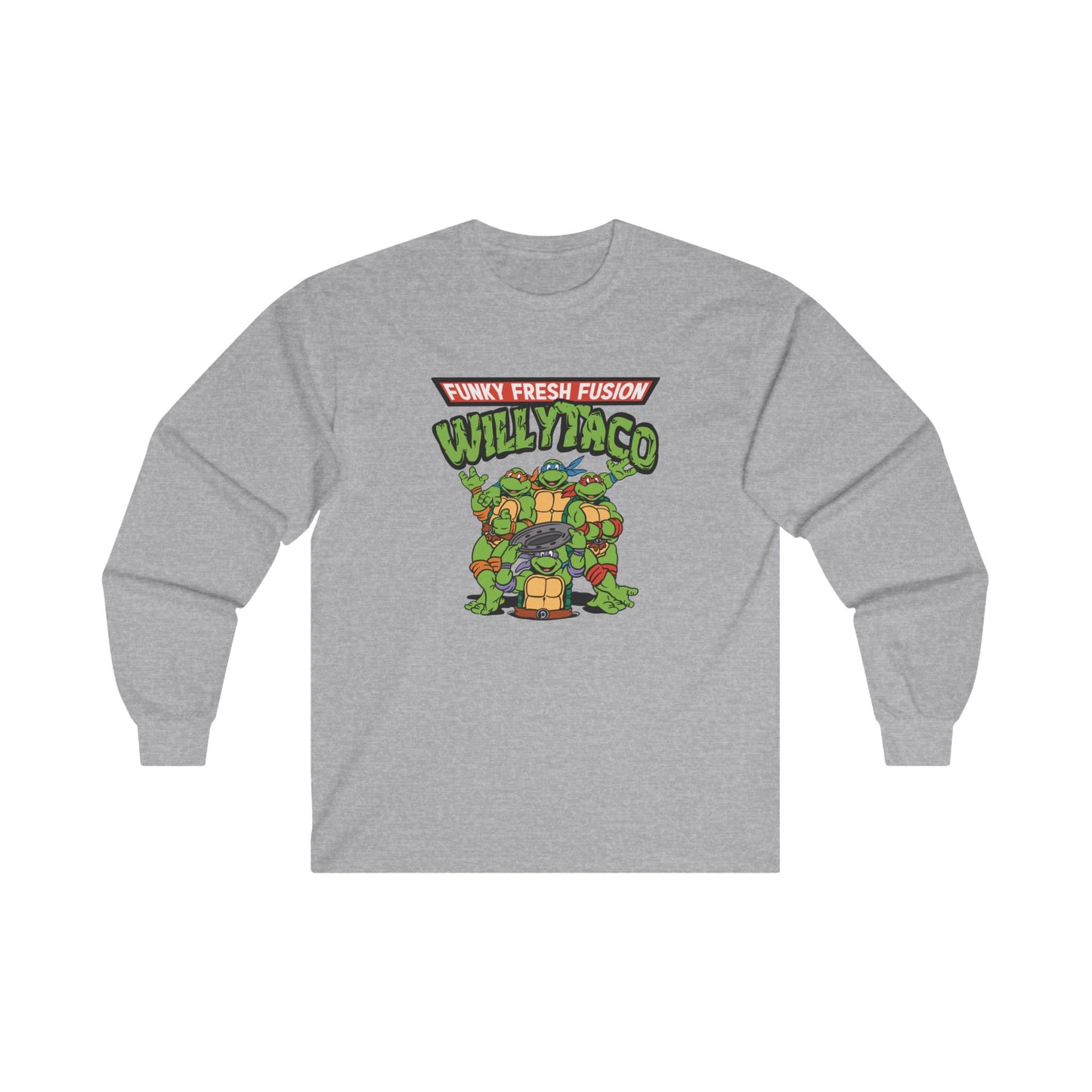 Willy Taco Ninja Long Sleeve Tee