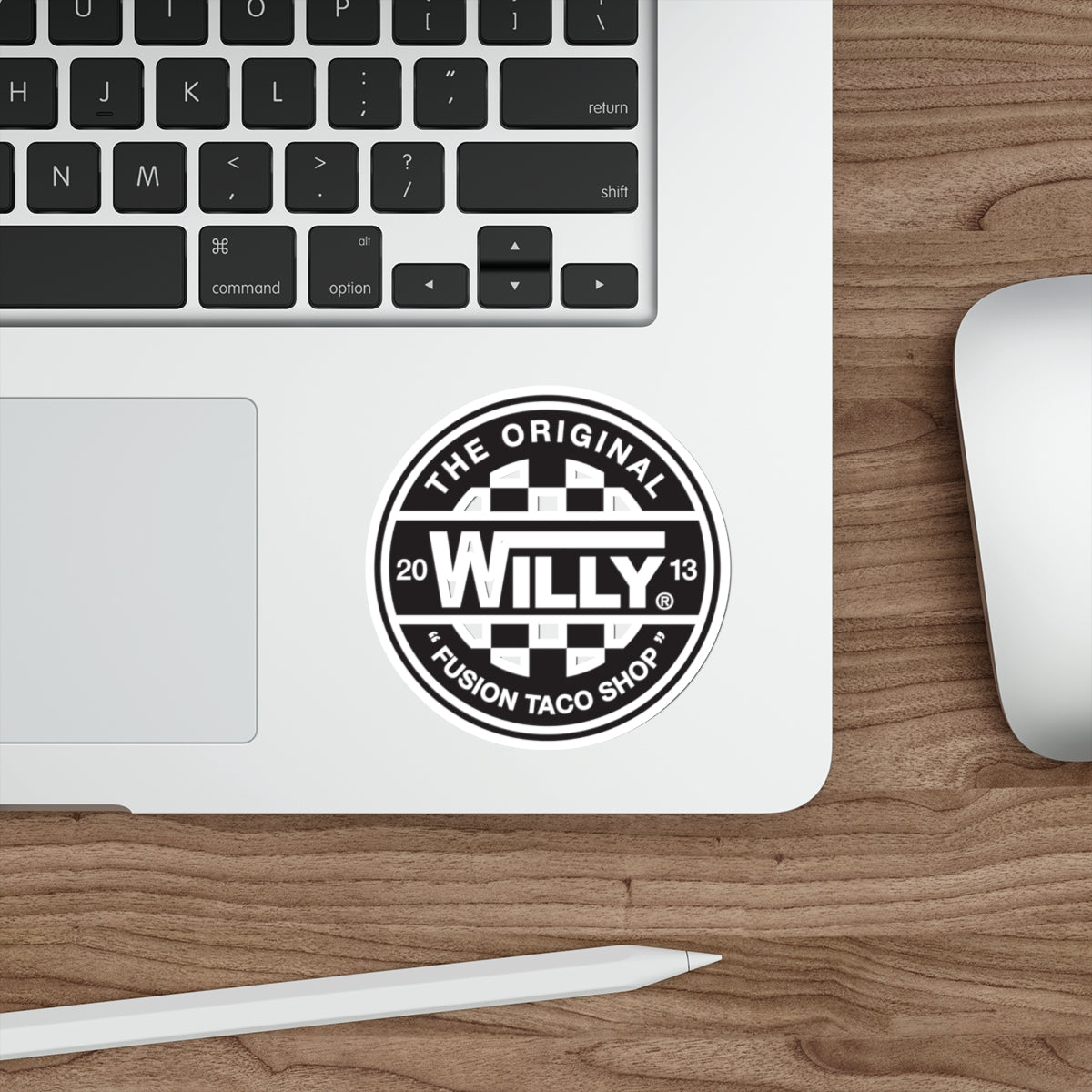 Willy Taco Vans Die-Cut Sticker