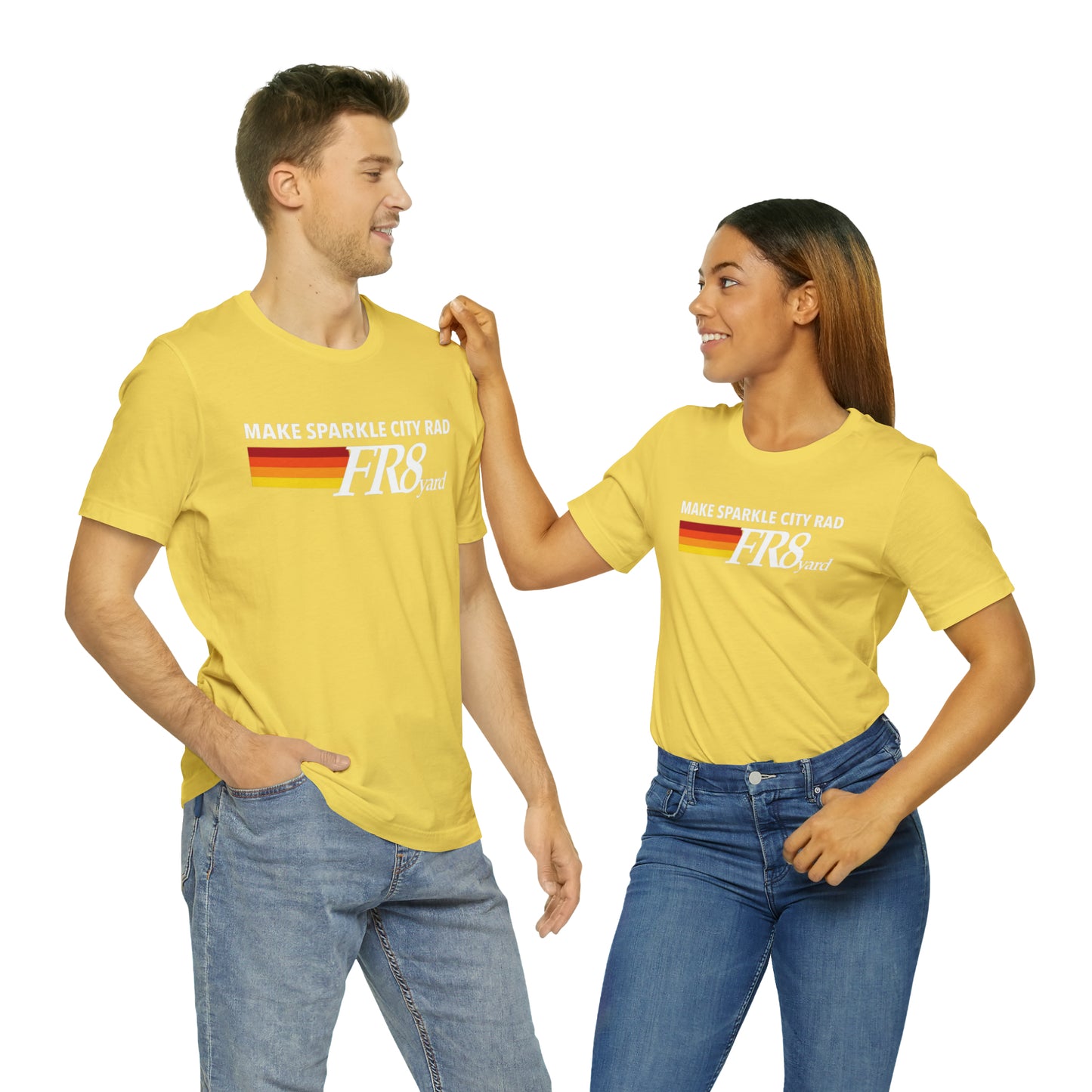 FR8yard Make Sparkle City Rad Short Sleeve Tee