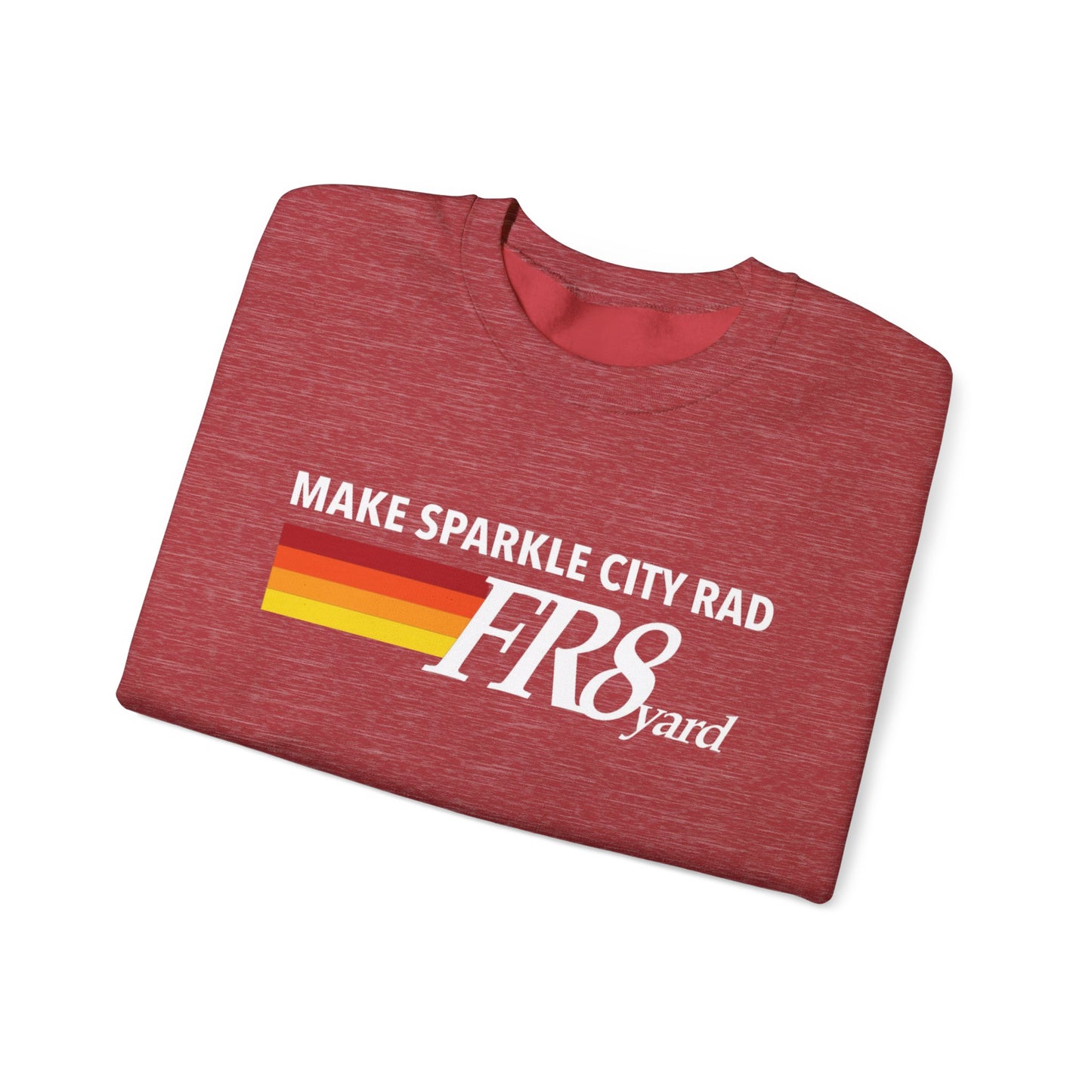 FR8yard Make Sparkle City Rad Crewneck