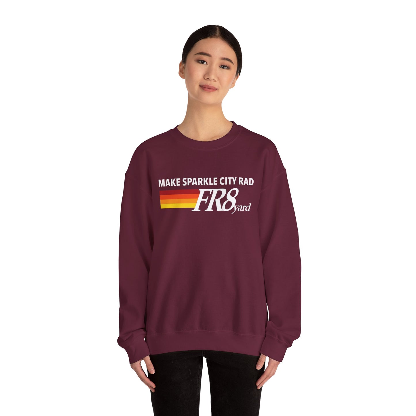 FR8yard Make Sparkle City Rad Crewneck
