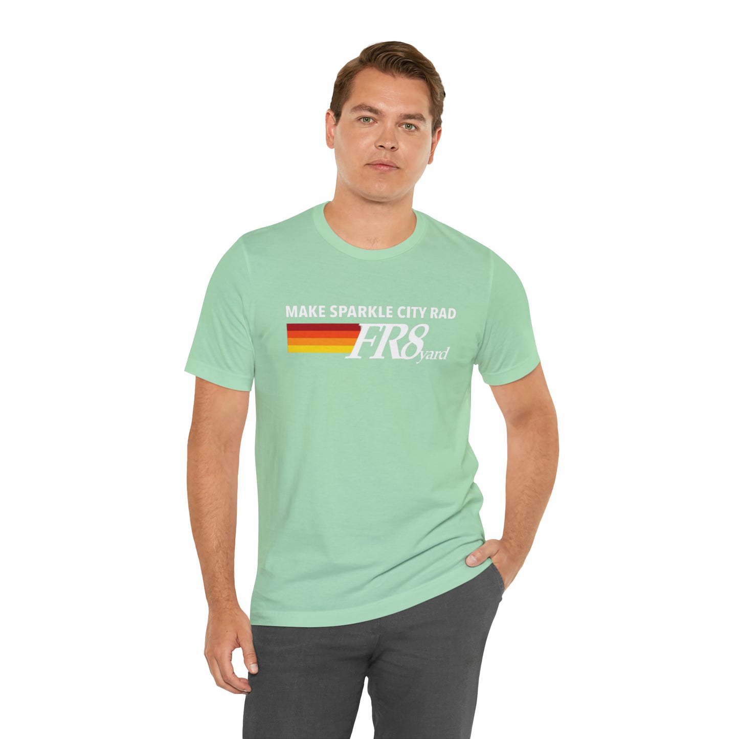 FR8yard Make Sparkle City Rad Short Sleeve Tee