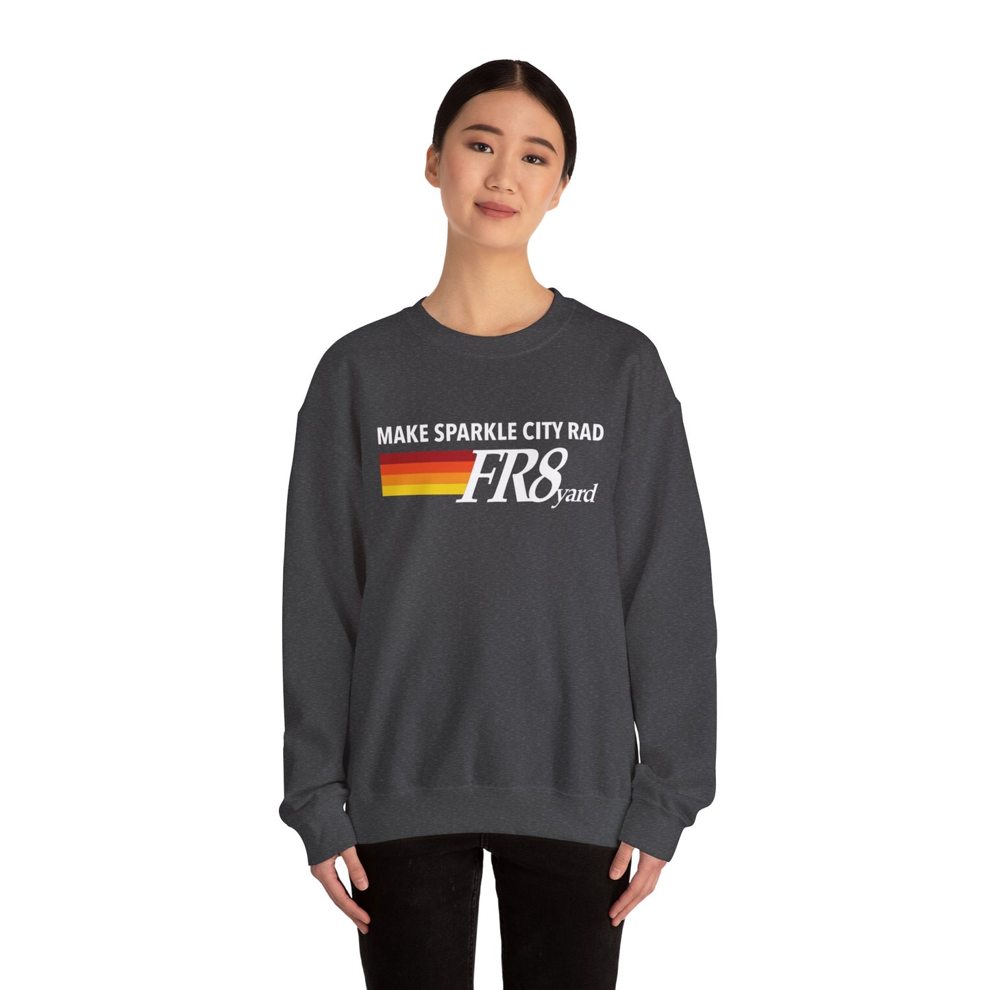 FR8yard Make Sparkle City Rad Crewneck