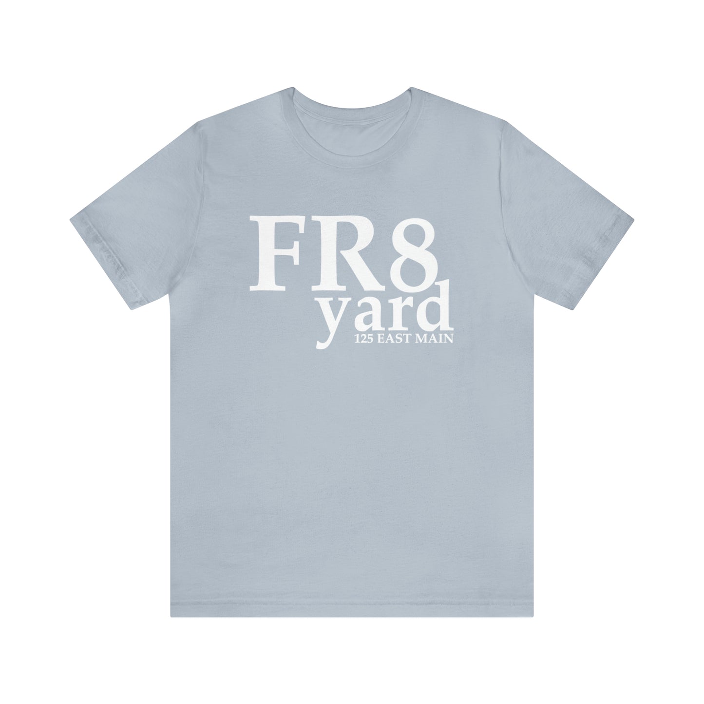 FR8yard White Logo Short Sleeve Tee