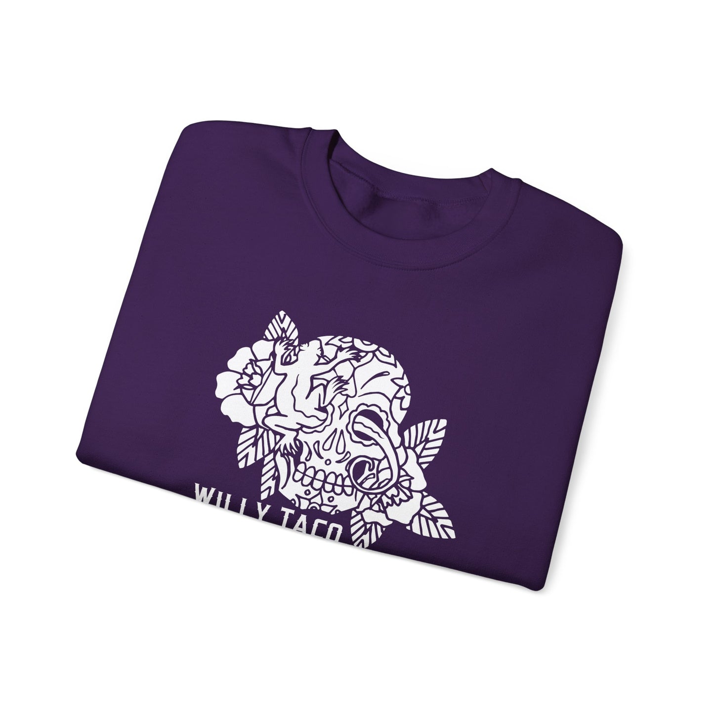 Willy Taco Sugar Skull Crewneck
