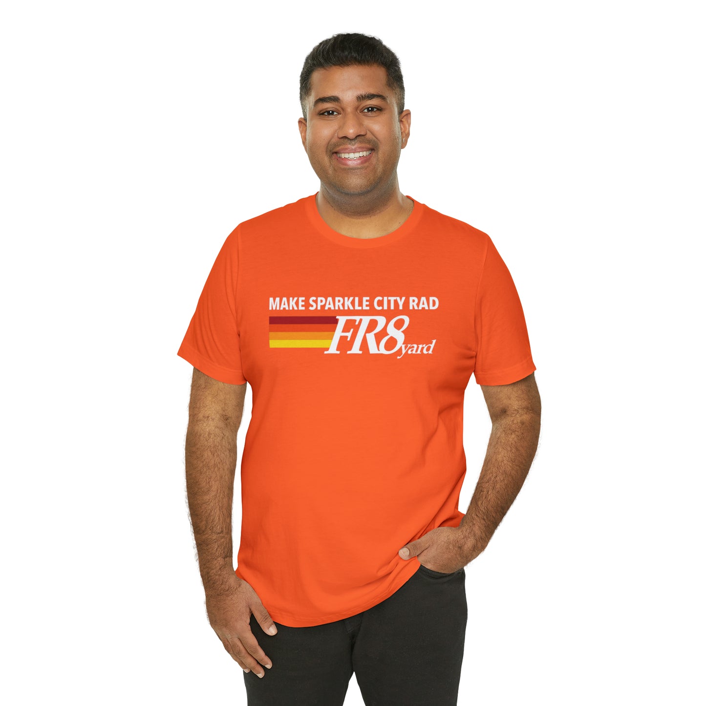 FR8yard Make Sparkle City Rad Short Sleeve Tee