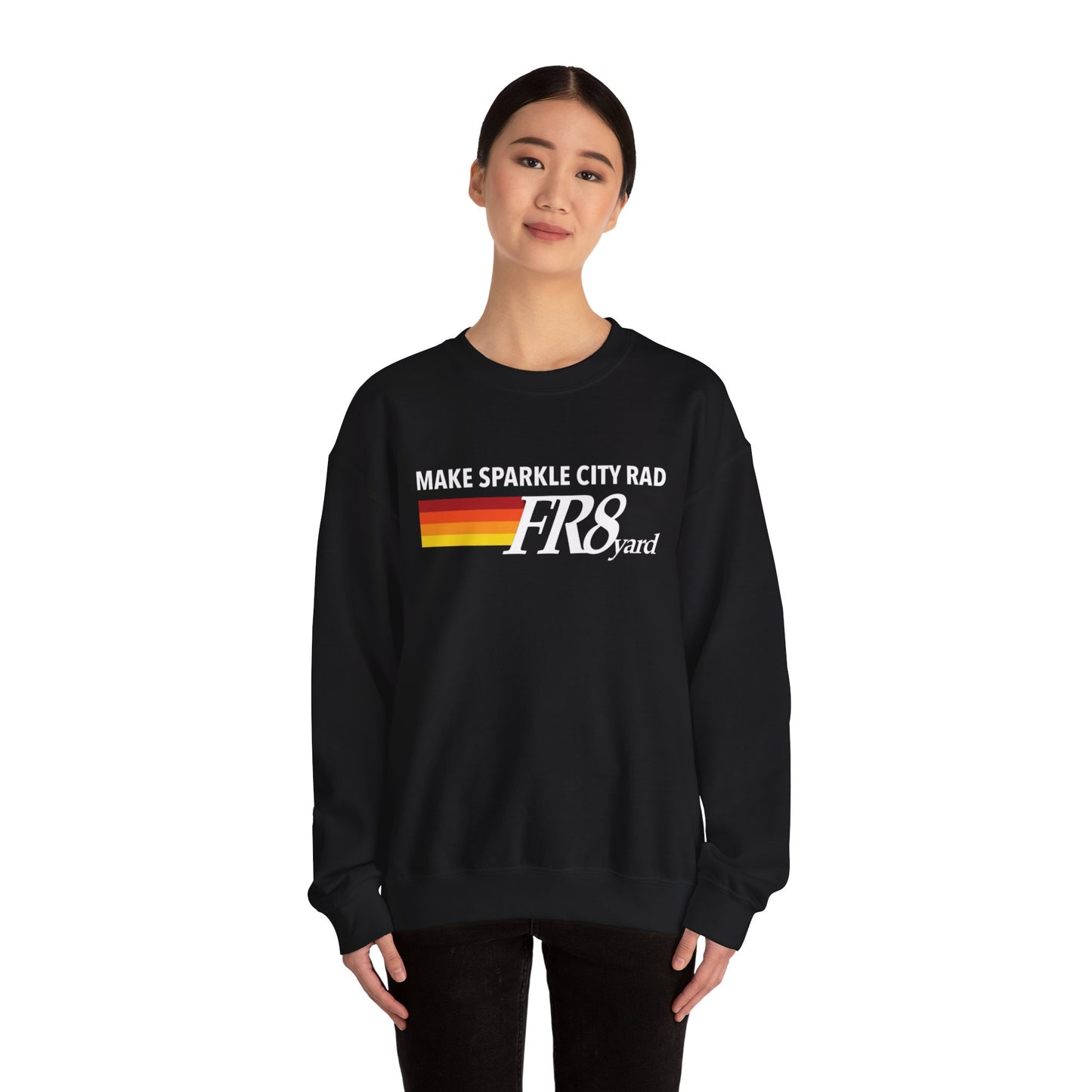FR8yard Make Sparkle City Rad Crewneck