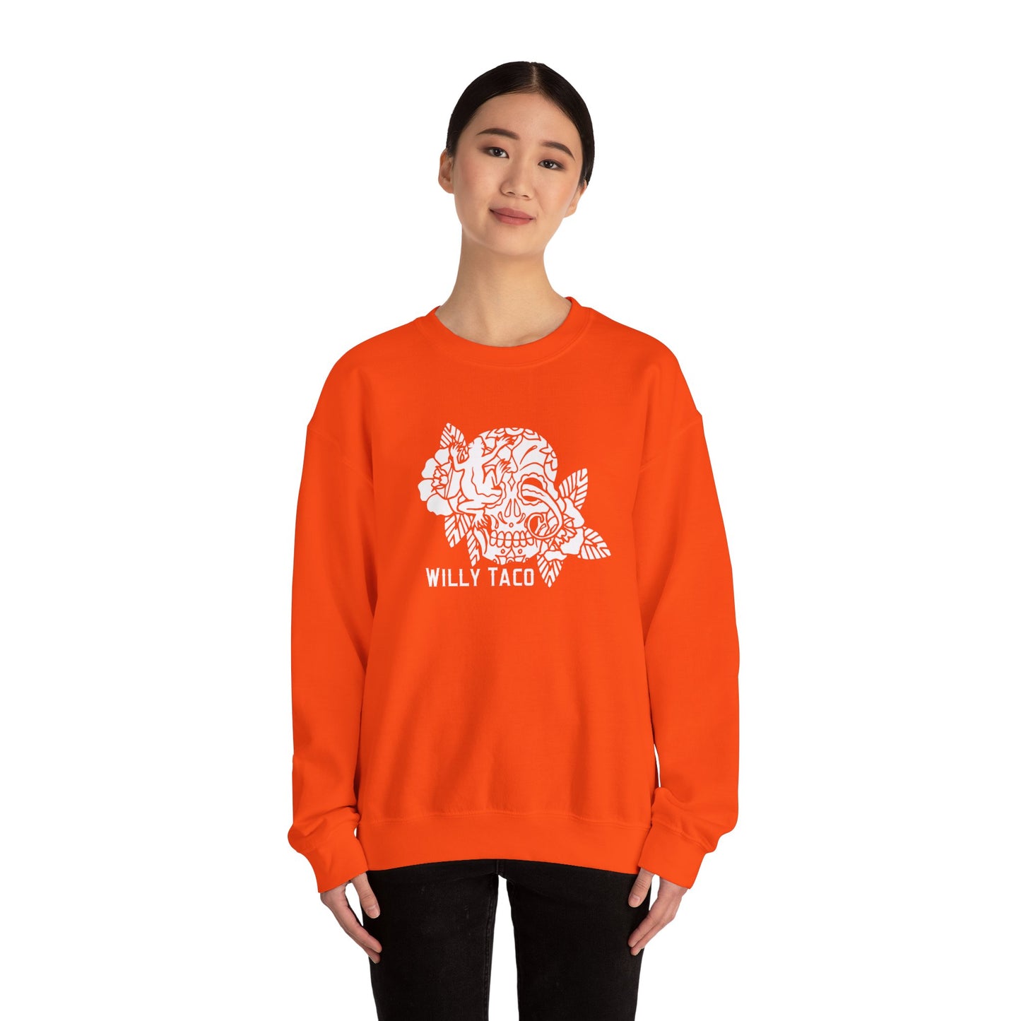 Willy Taco Sugar Skull Crewneck