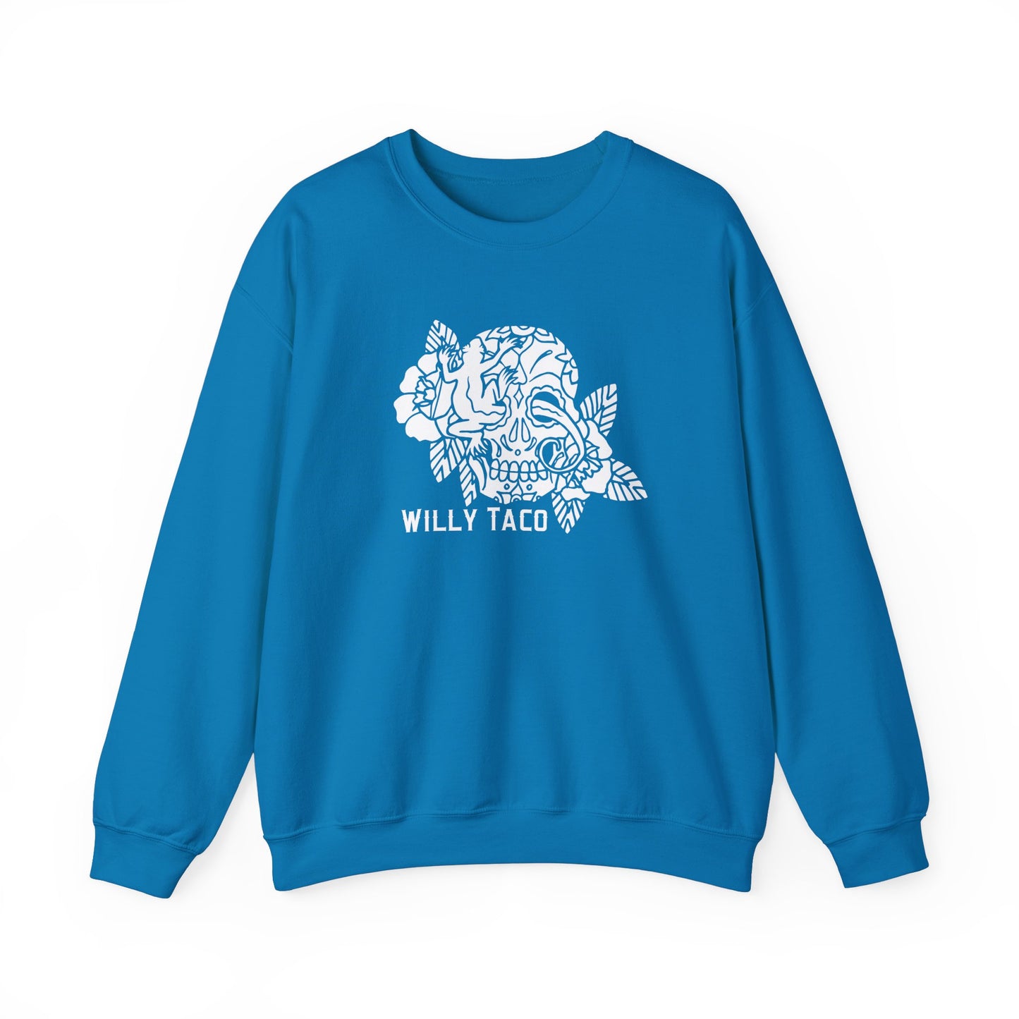 Willy Taco Sugar Skull Crewneck
