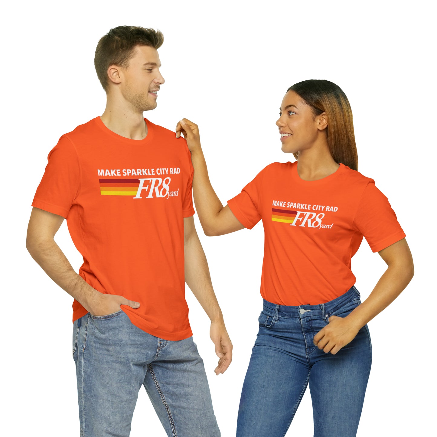 FR8yard Make Sparkle City Rad Short Sleeve Tee