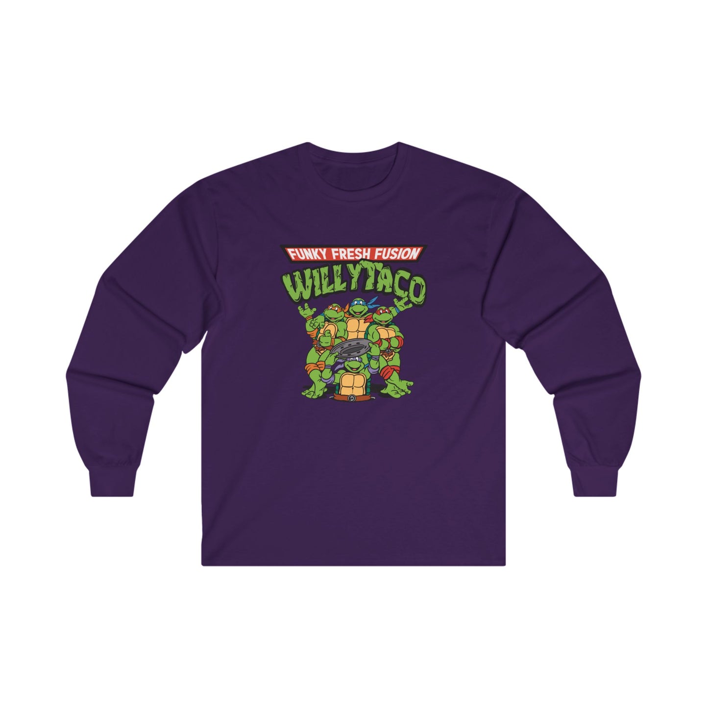 Willy Taco Ninja Long Sleeve Tee