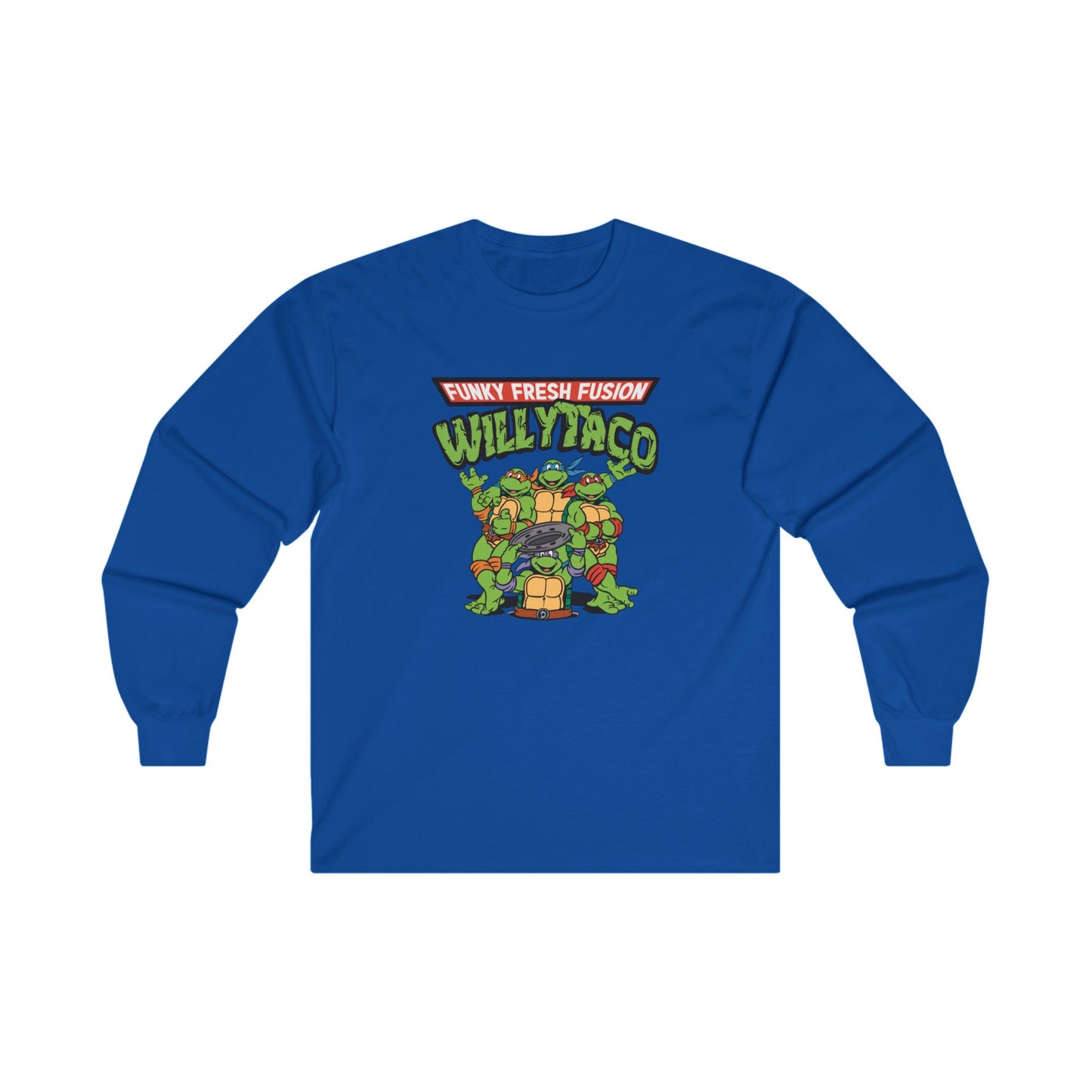 Willy Taco Ninja Long Sleeve Tee