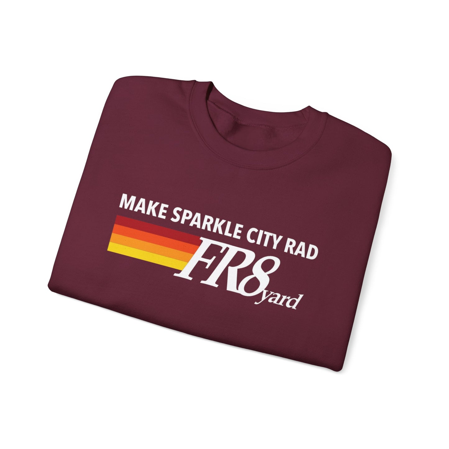 FR8yard Make Sparkle City Rad Crewneck