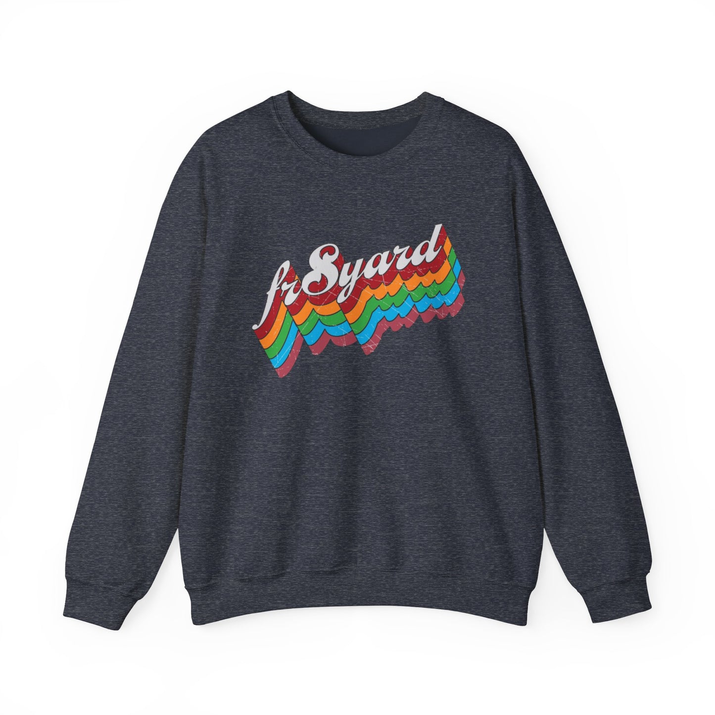 FR8yard Rainbow Crewneck
