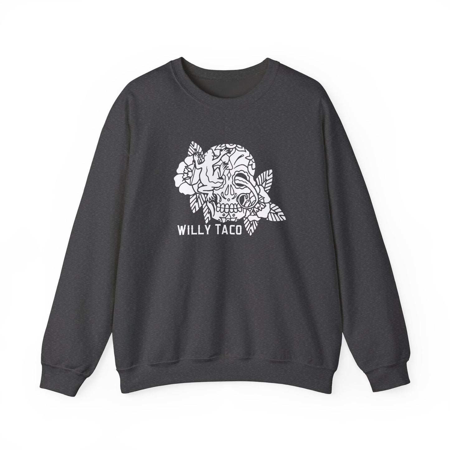Willy Taco Sugar Skull Crewneck