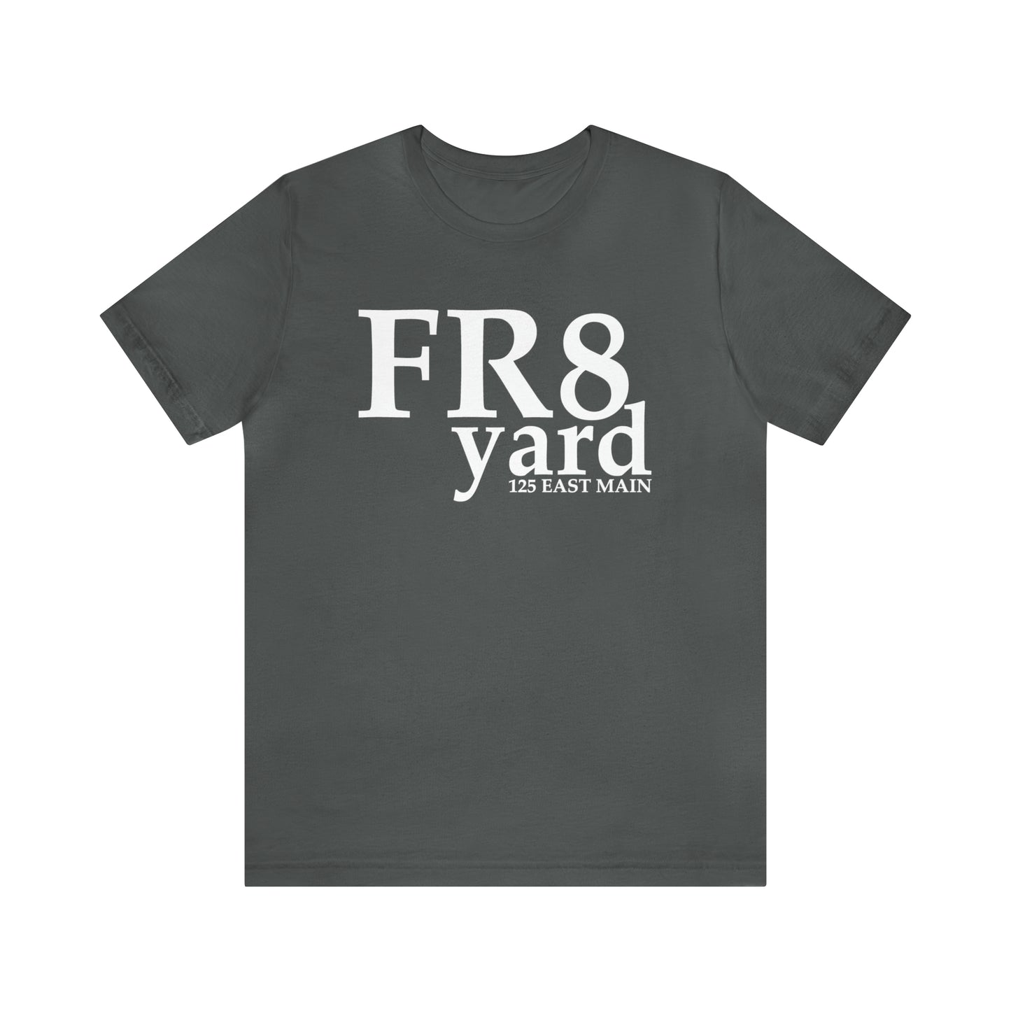 FR8yard White Logo Short Sleeve Tee