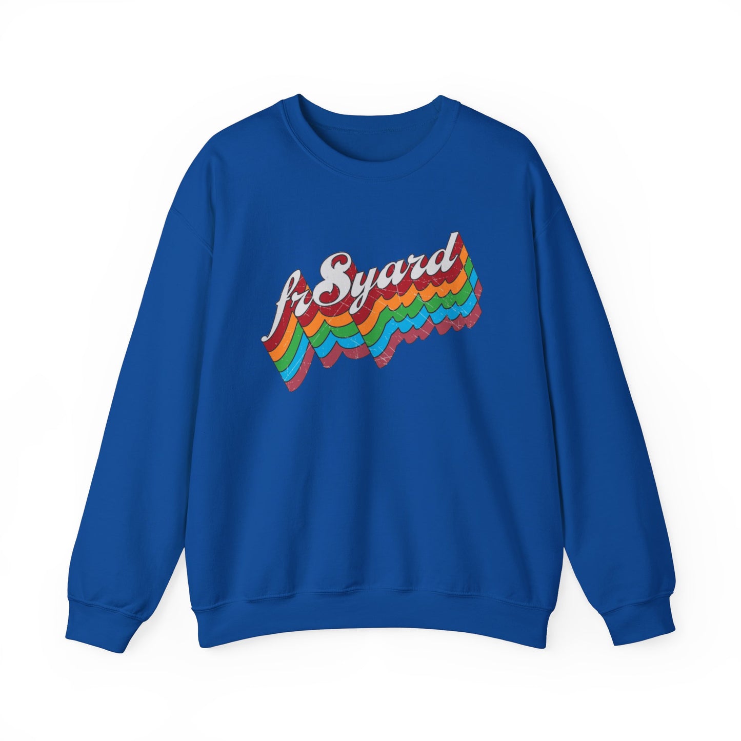 FR8yard Rainbow Crewneck