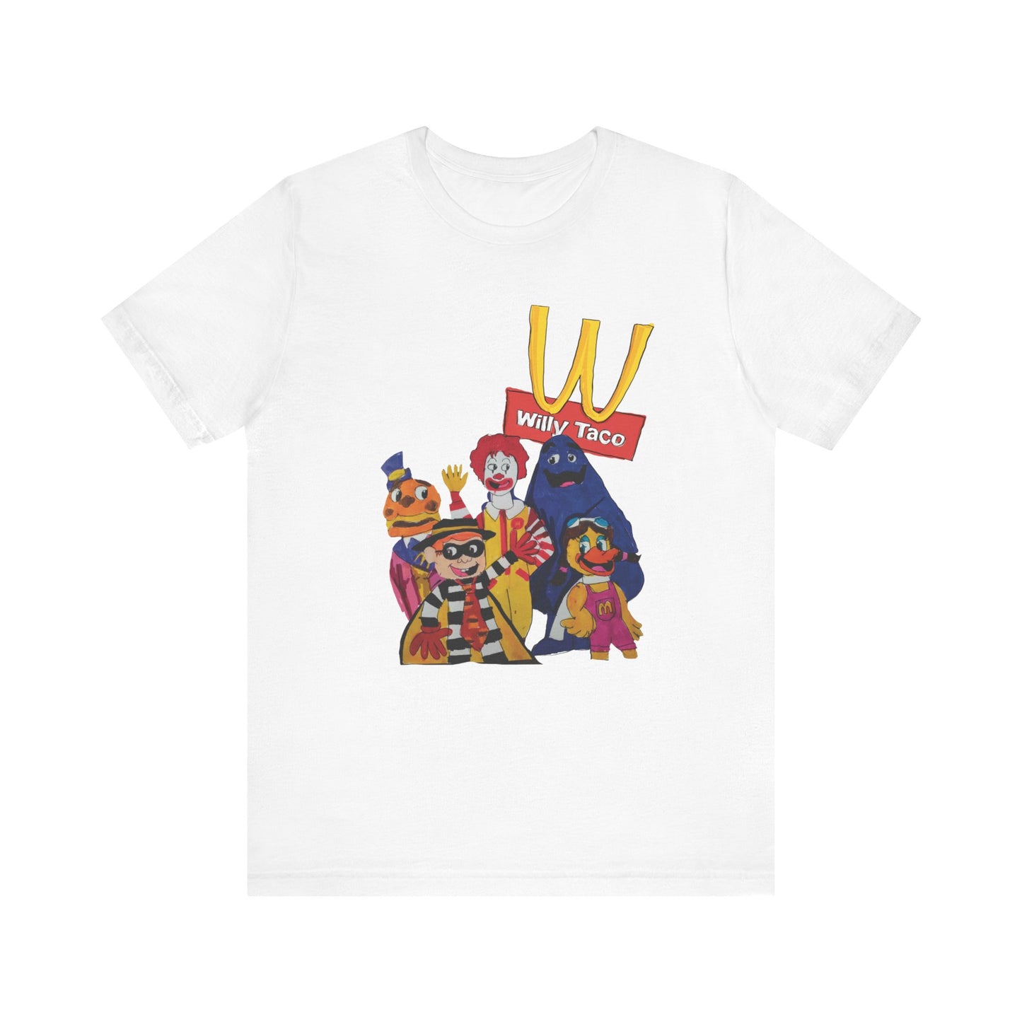 Willy Taco Mickey D's Short Sleeve Tee