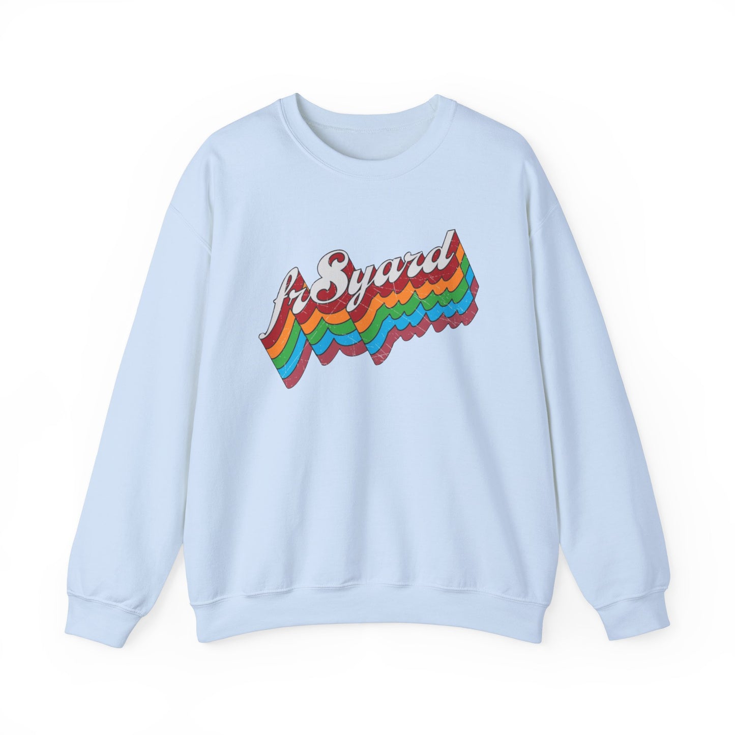FR8yard Rainbow Crewneck