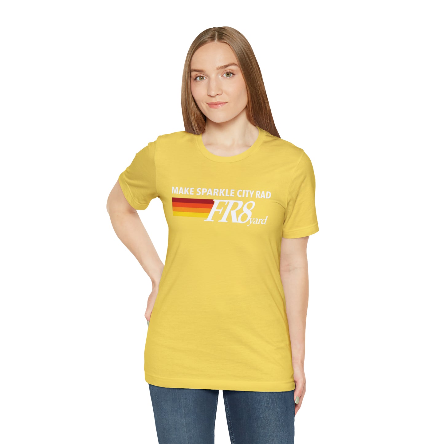 FR8yard Make Sparkle City Rad Short Sleeve Tee