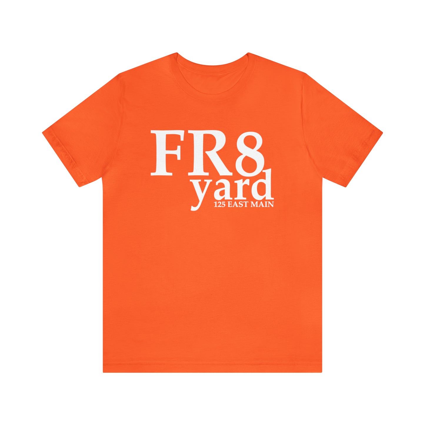 FR8yard White Logo Short Sleeve Tee
