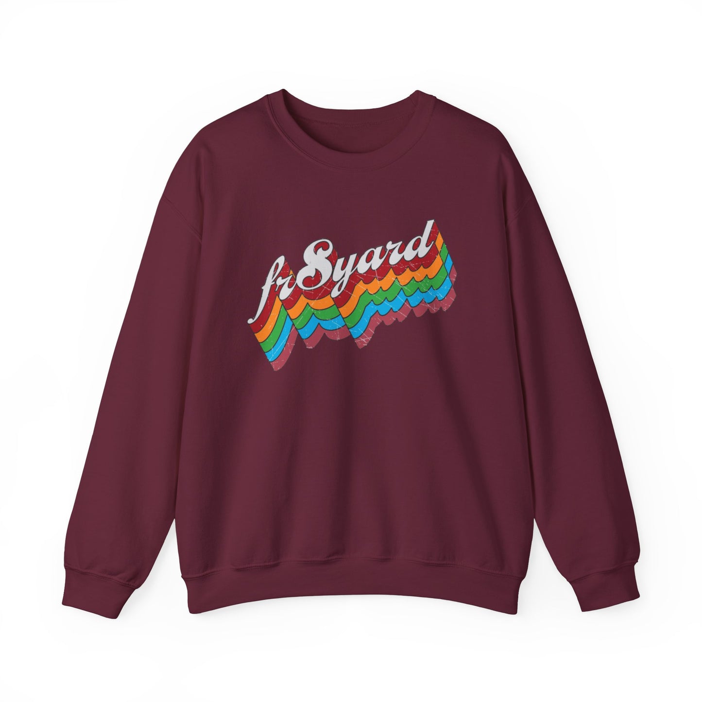 FR8yard Rainbow Crewneck