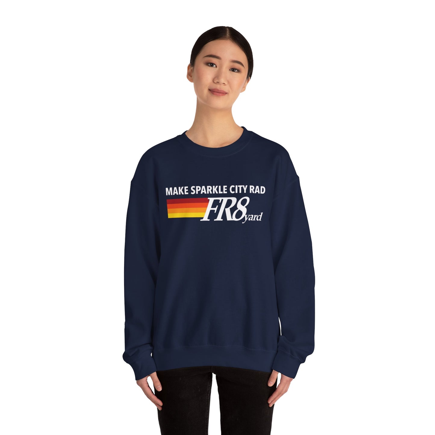 FR8yard Make Sparkle City Rad Crewneck