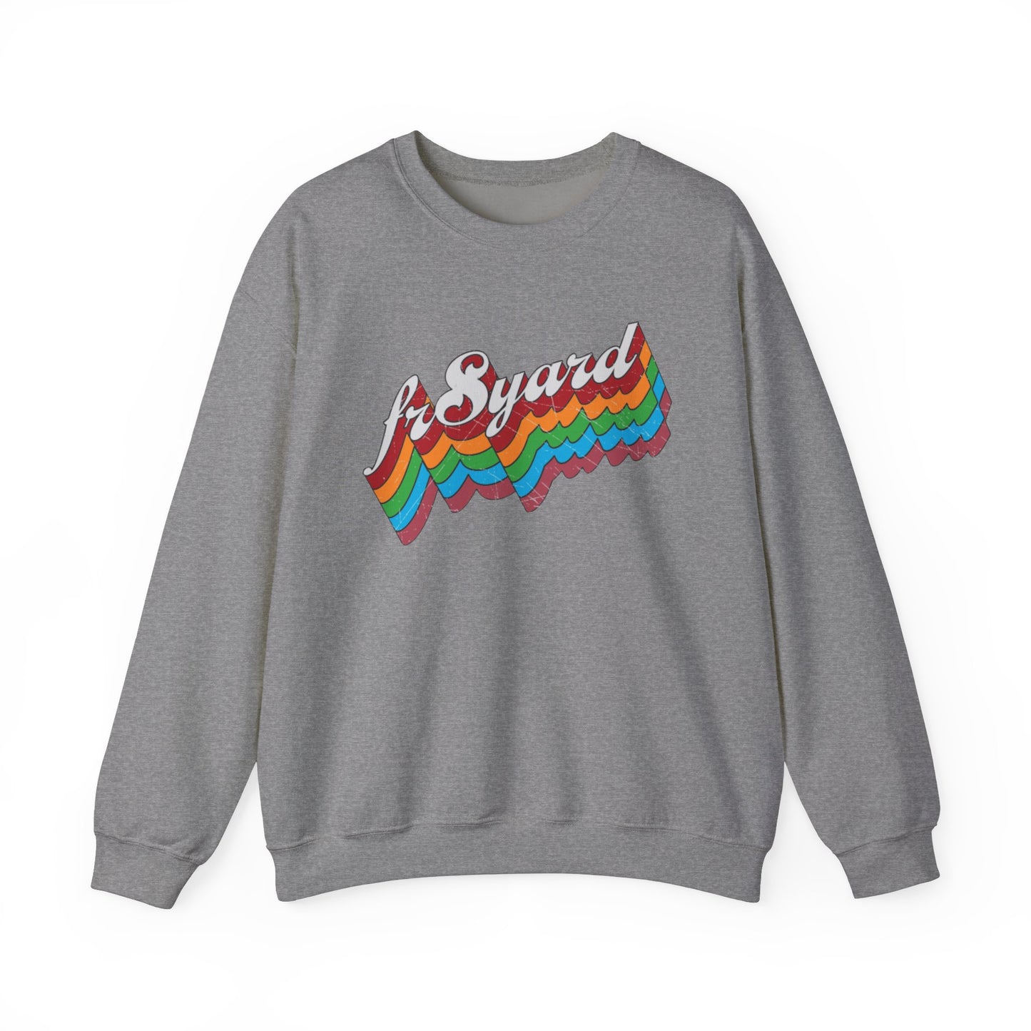 FR8yard Rainbow Crewneck