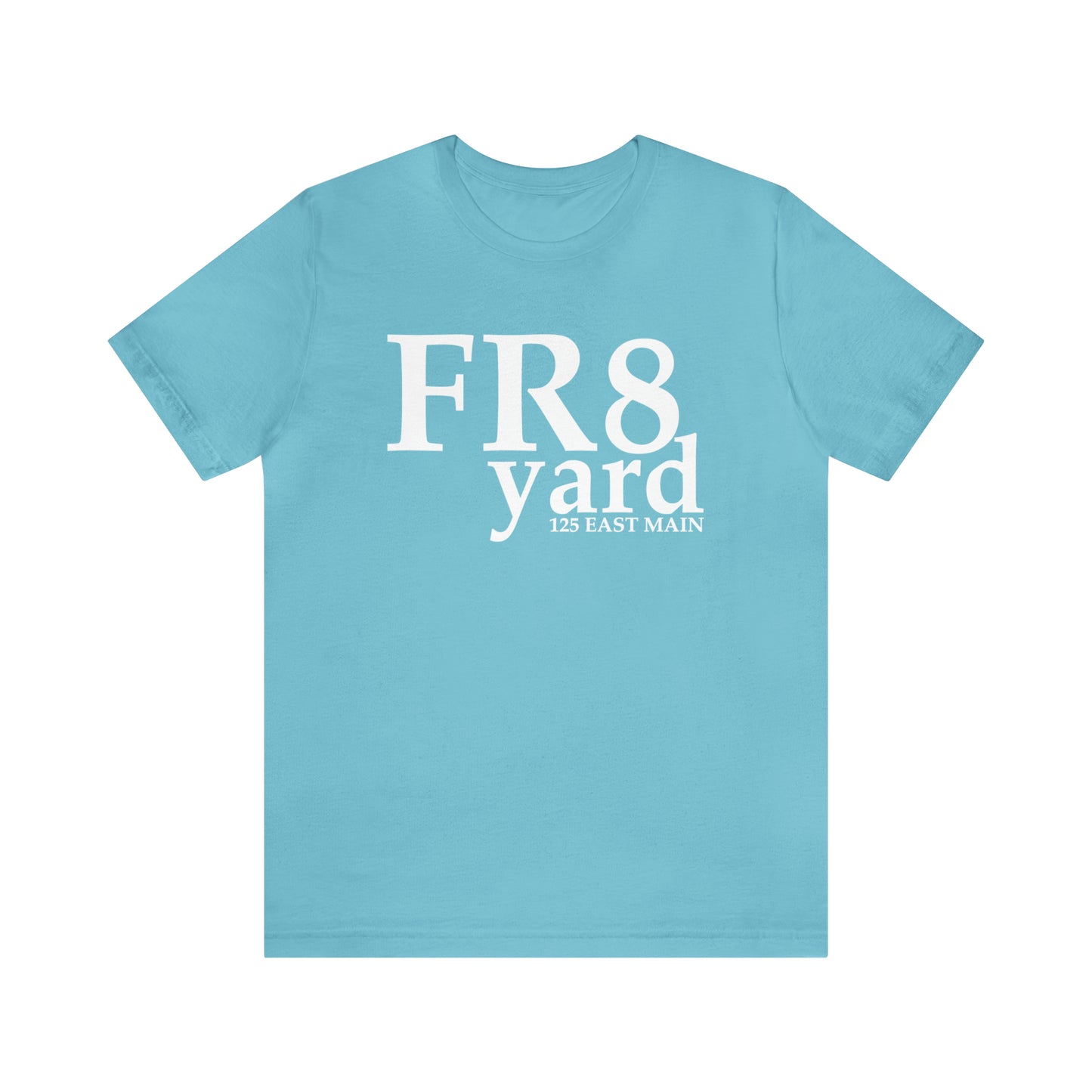 FR8yard White Logo Short Sleeve Tee