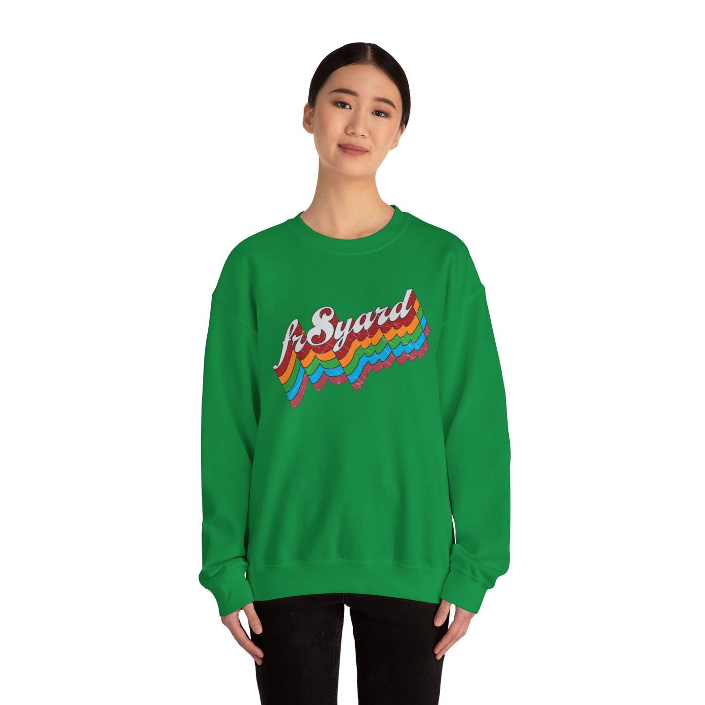 FR8yard Rainbow Crewneck