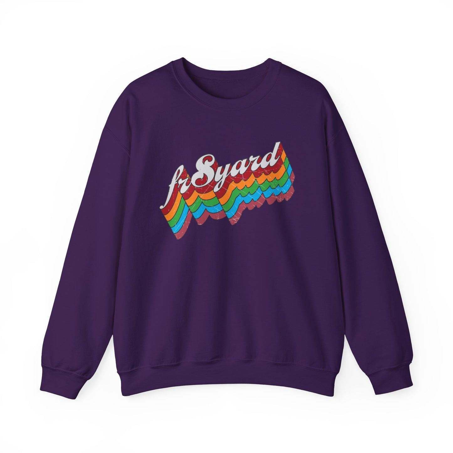 FR8yard Rainbow Crewneck
