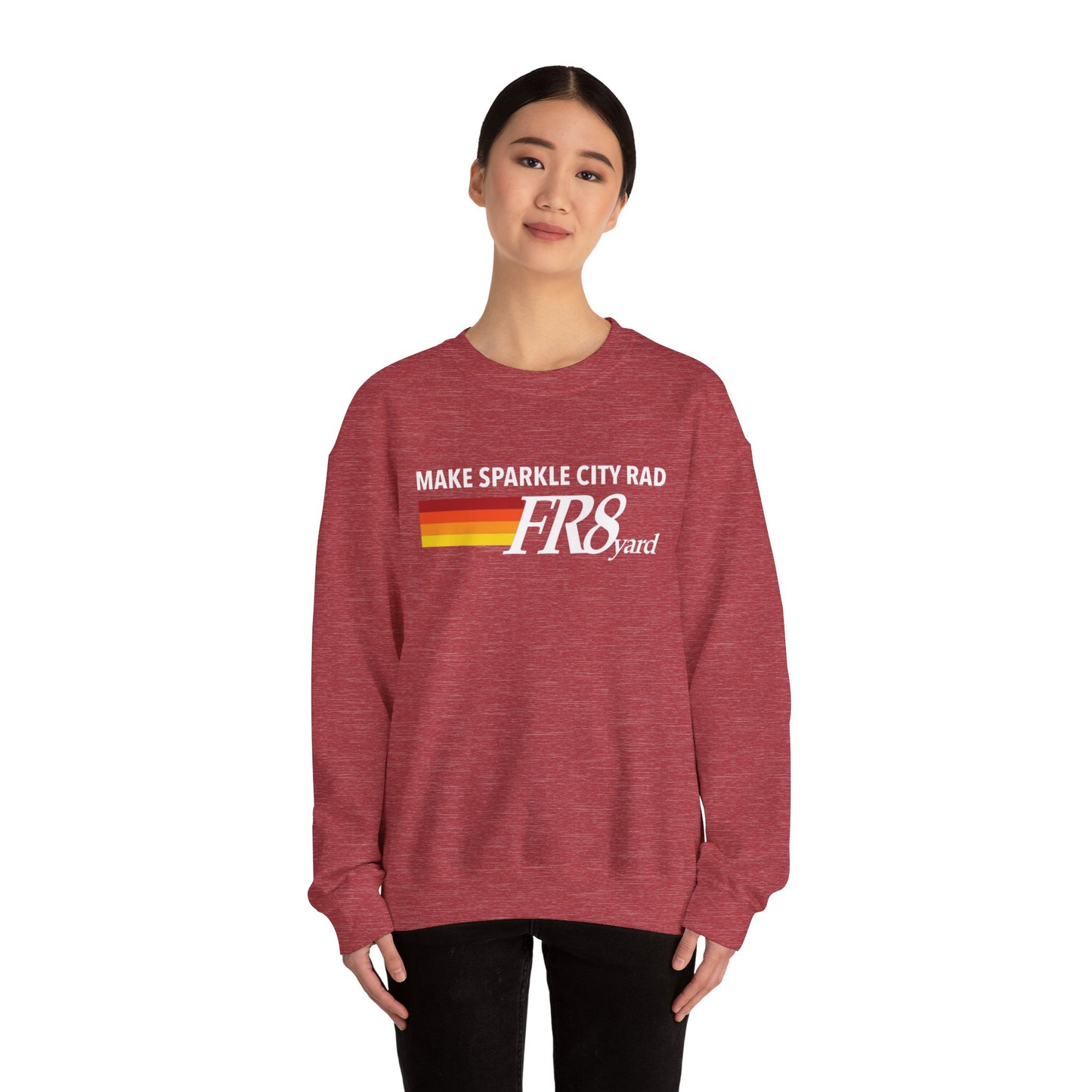 FR8yard Make Sparkle City Rad Crewneck