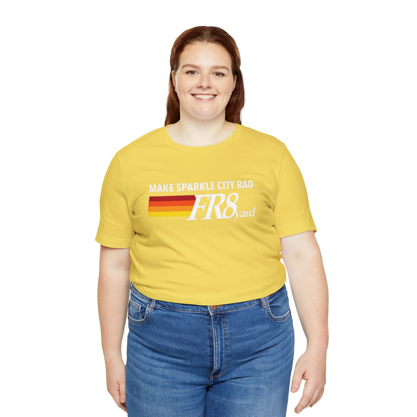 FR8yard Make Sparkle City Rad Short Sleeve Tee