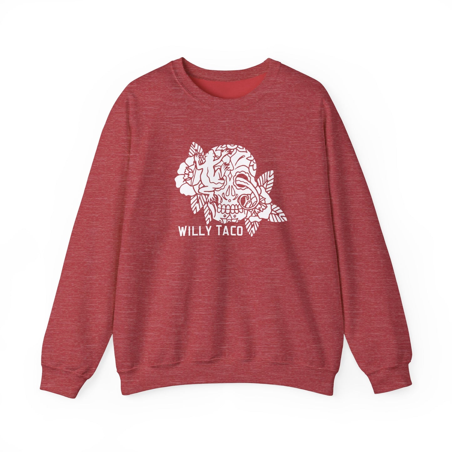 Willy Taco Sugar Skull Crewneck