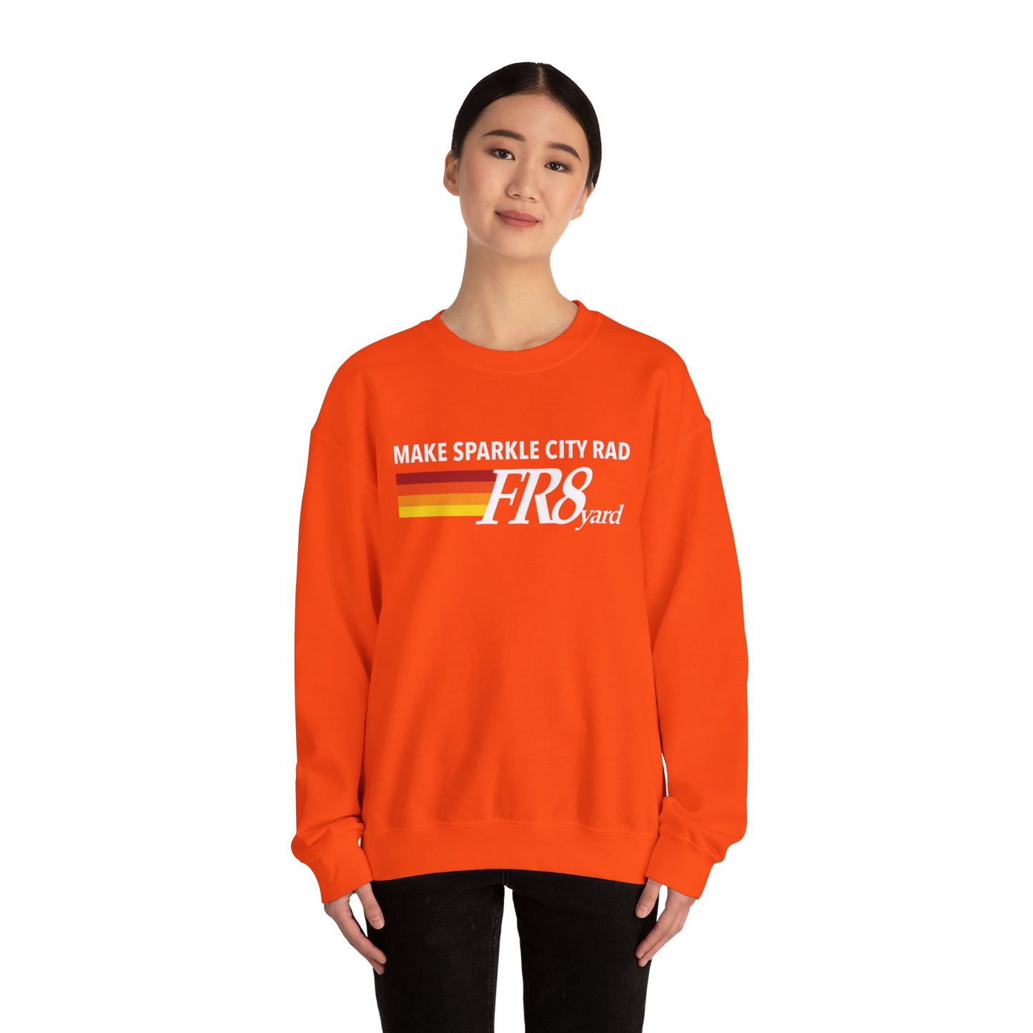 FR8yard Make Sparkle City Rad Crewneck
