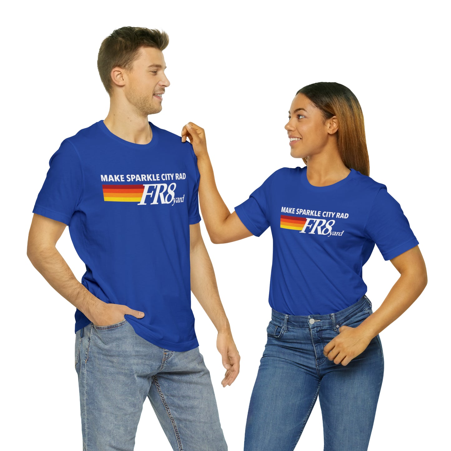 FR8yard Make Sparkle City Rad Short Sleeve Tee