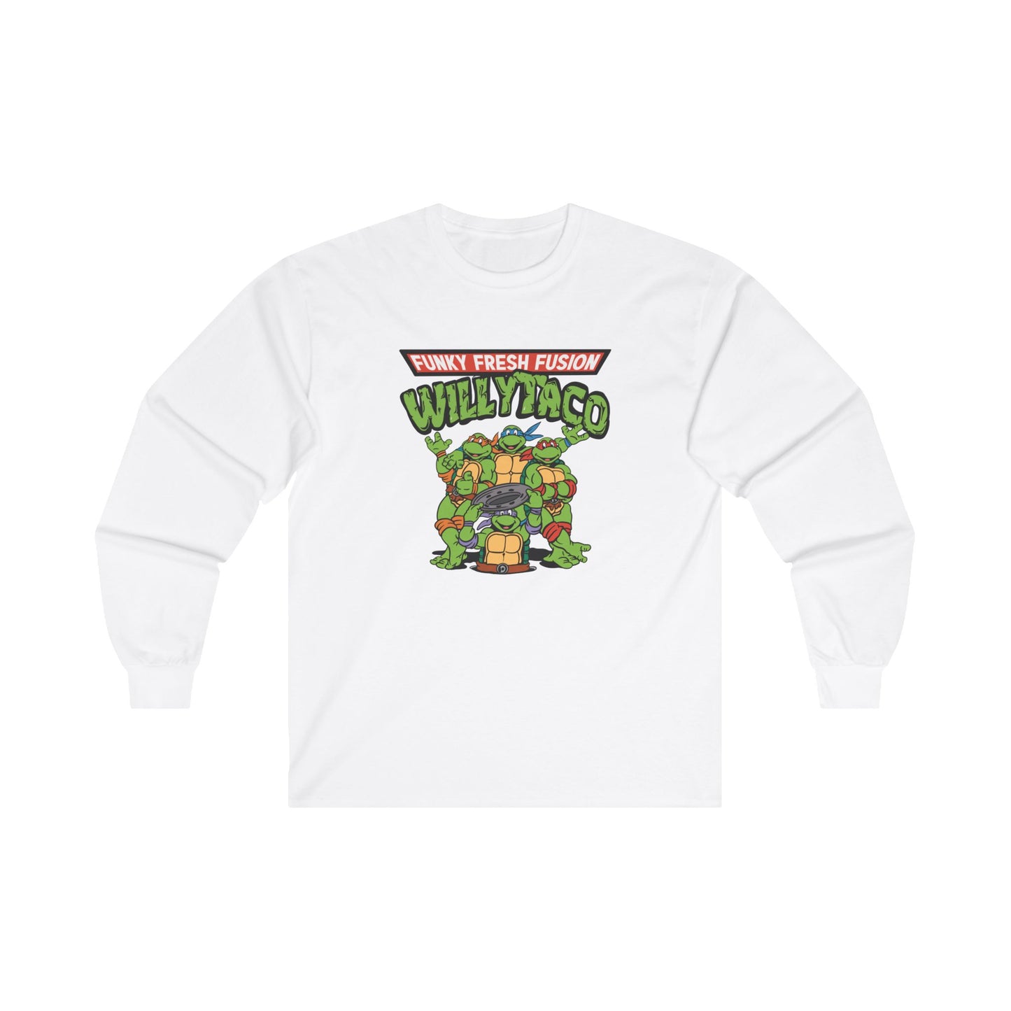 Willy Taco Ninja Long Sleeve Tee