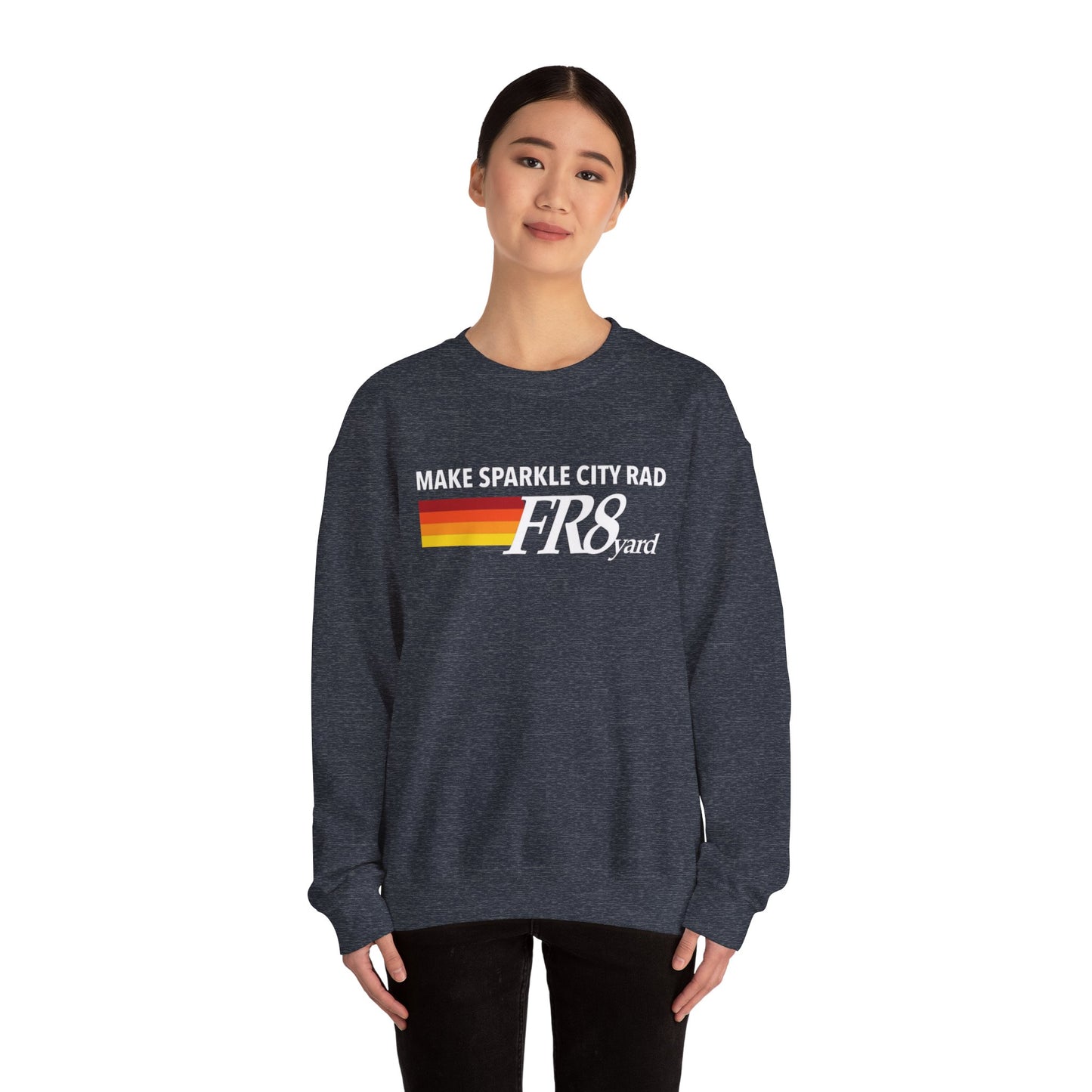 FR8yard Make Sparkle City Rad Crewneck