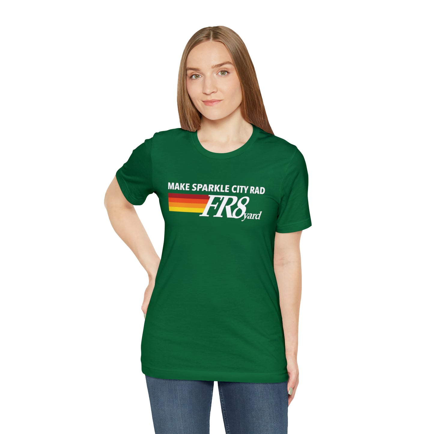 FR8yard Make Sparkle City Rad Short Sleeve Tee