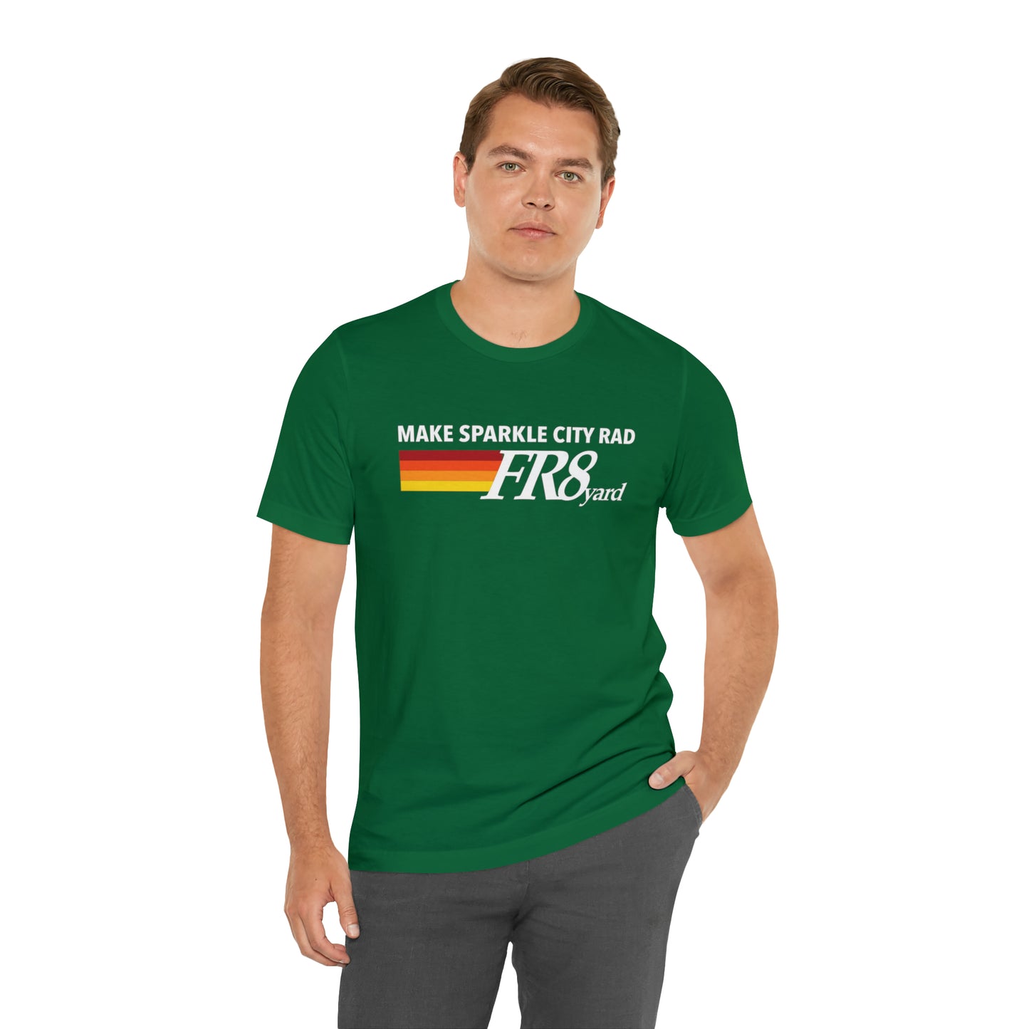 FR8yard Make Sparkle City Rad Short Sleeve Tee