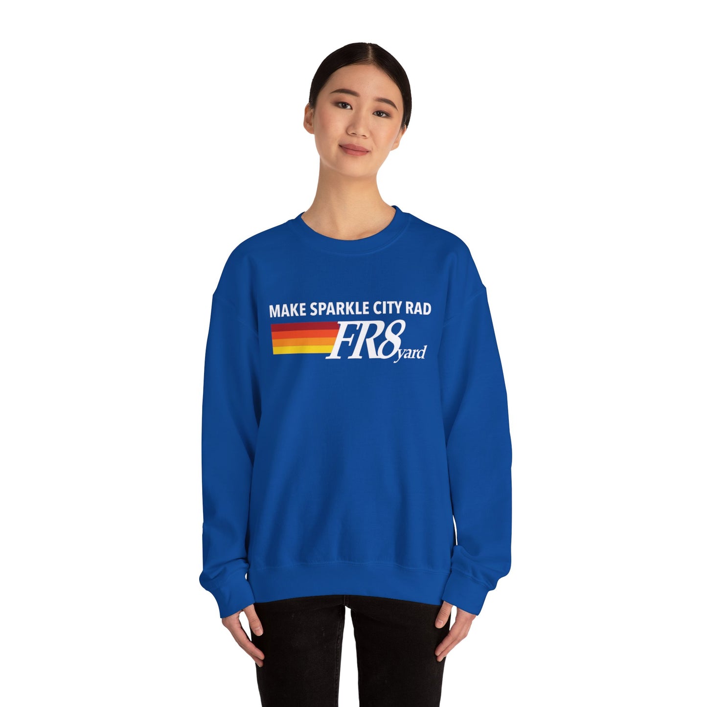 FR8yard Make Sparkle City Rad Crewneck