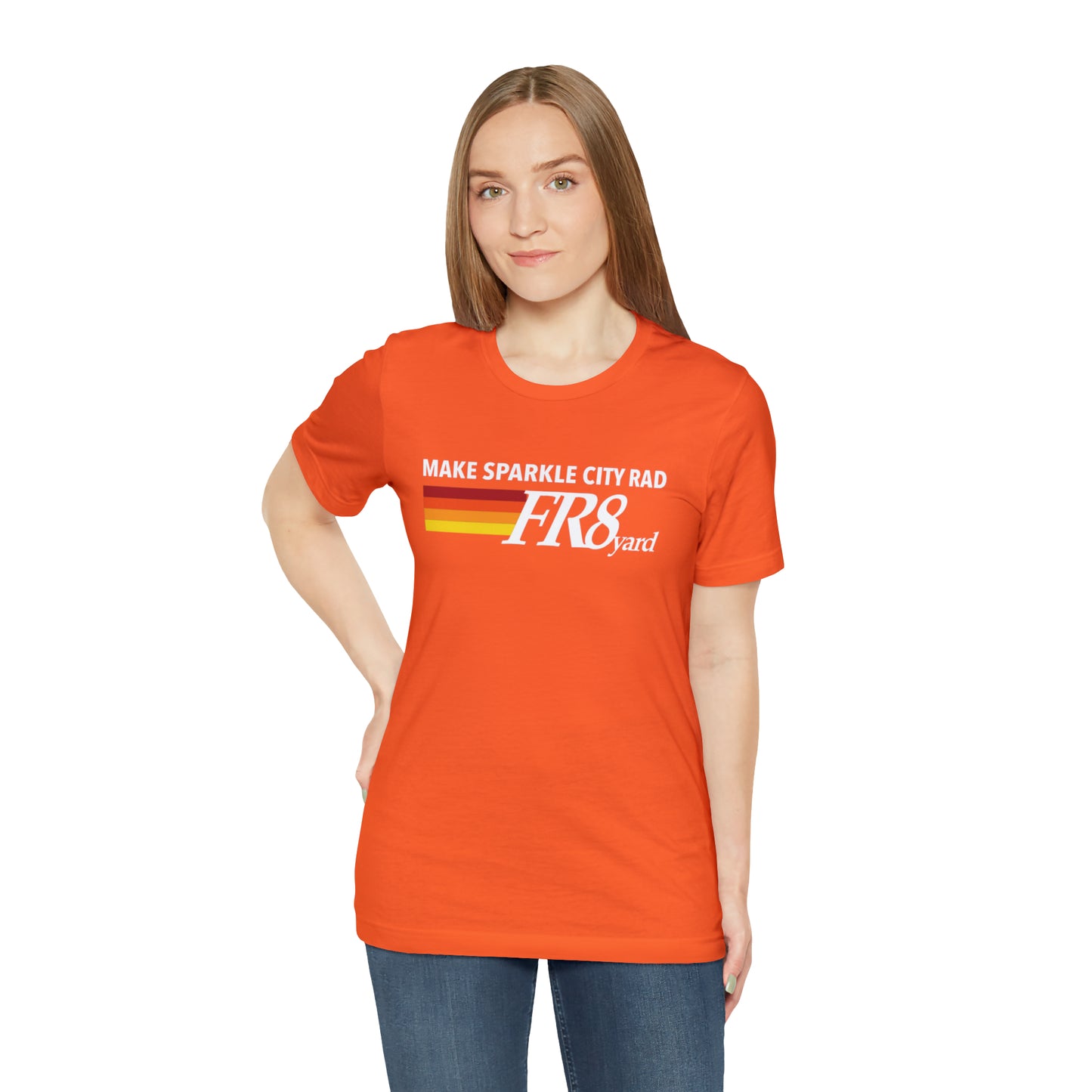 FR8yard Make Sparkle City Rad Short Sleeve Tee