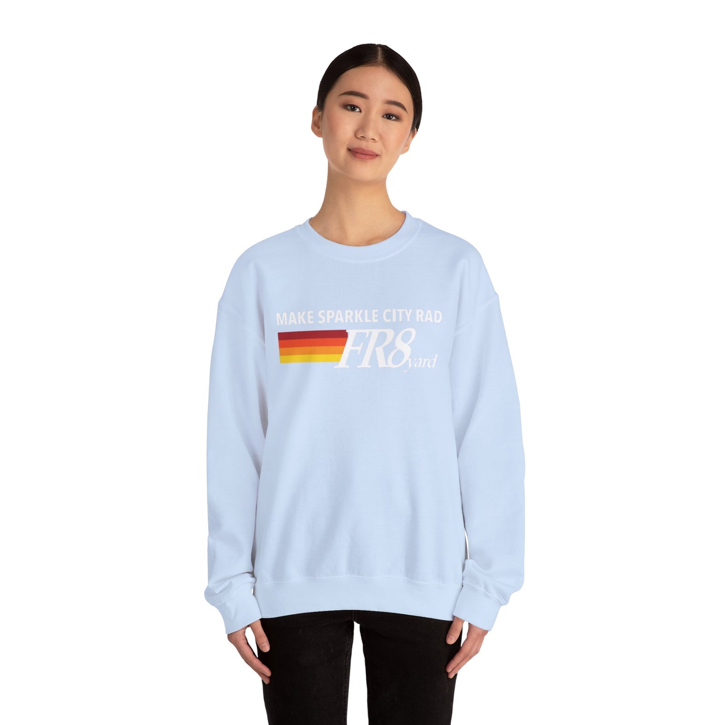 FR8yard Make Sparkle City Rad Crewneck