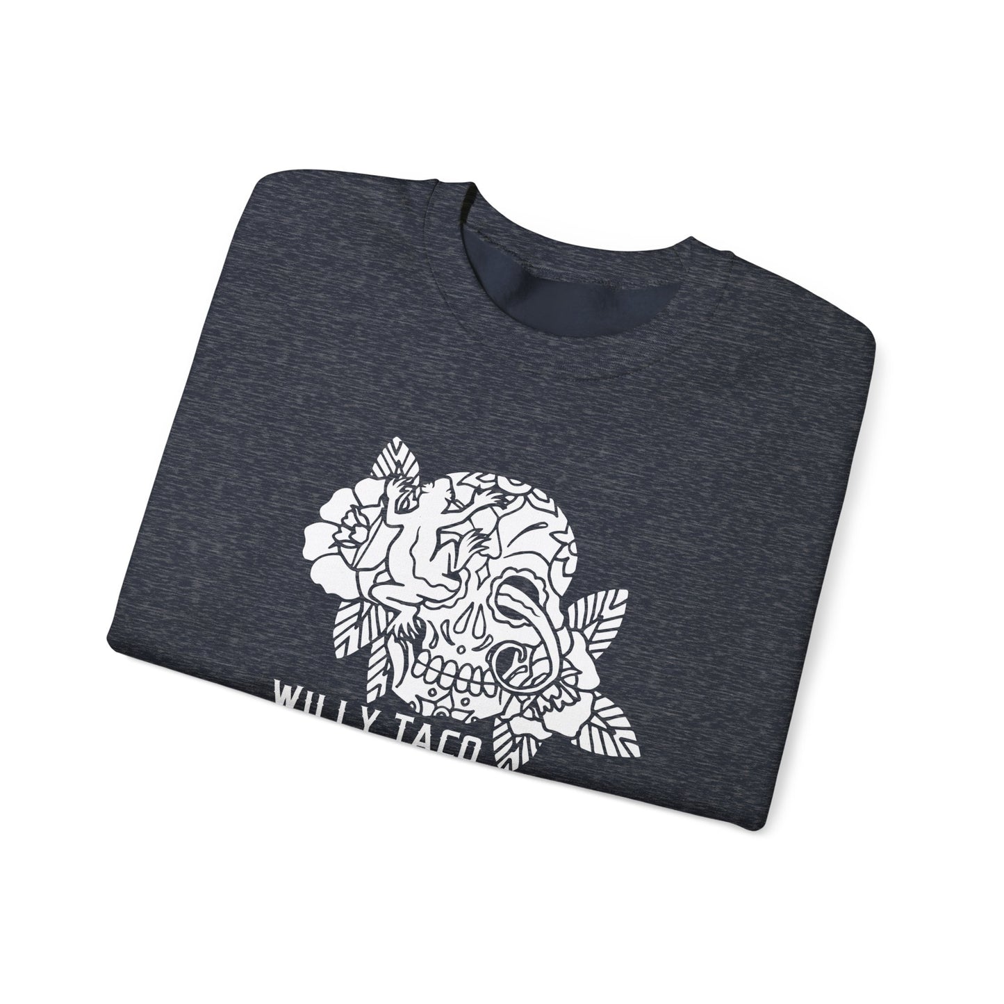 Willy Taco Sugar Skull Crewneck