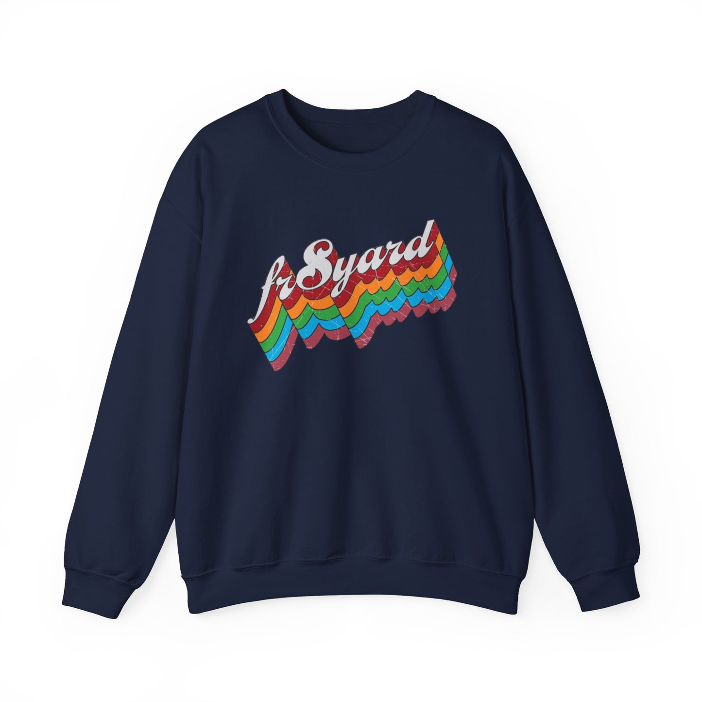 FR8yard Rainbow Crewneck